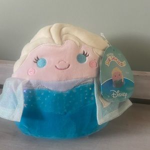 NWT Disney Frozen ELSA 7.5 Inch Original Squishmallow Plush KellyToy
